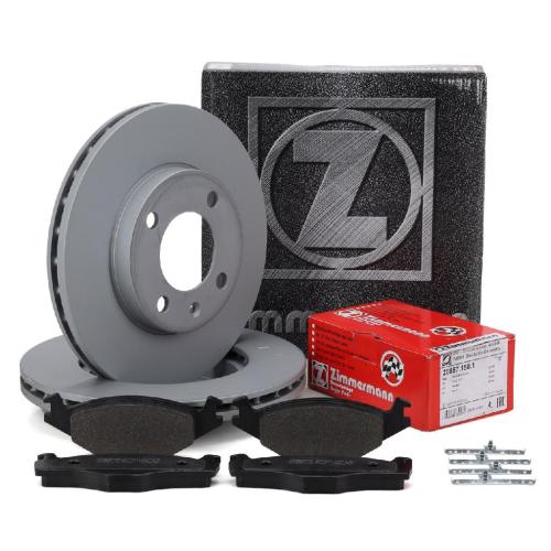 ZIMMERMANN Bremsbelagsatz, Scheibenbremse 20887.150.1 + Bremsscheibe 600.1594.20 Bild ZIMMERMANN Bremsbelagsatz, Scheibenbremse 20887.150.1 + Bremsscheibe 600.1594.20