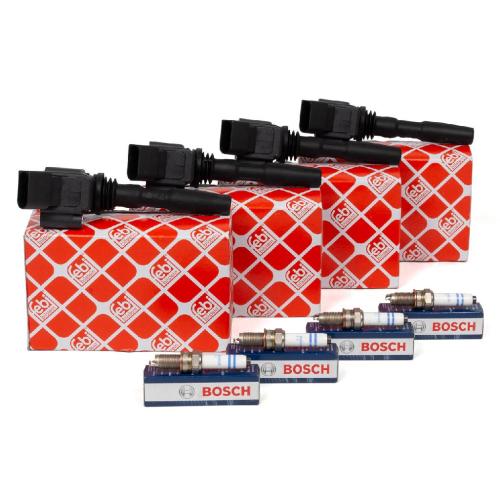 FEBI BILSTEIN Zündspule 40321 BOSCH Zündkerze 0 241 145 528 Bild FEBI BILSTEIN Zündspule 40321 BOSCH Zündkerze 0 241 145 528