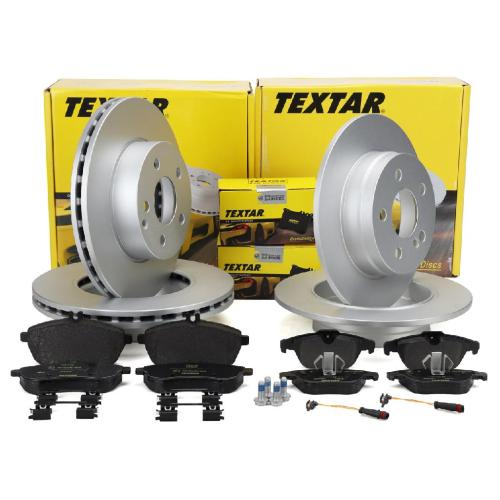 TEXTAR Bremsscheiben Beläge Sensor MERCEDES W204 S204 C204 ohne Sportpaket vorne + hinten Bild TEXTAR Bremsscheiben Beläge Sensor MERCEDES W204 S204 C204 ohne Sportpaket vorne + hinten