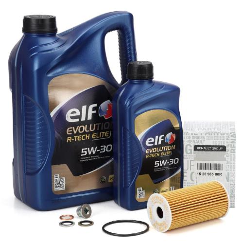 6L elf Evolution R-TECH ELITE 5W-30 Motoröl + ORIGINAL Ölfilter RENAULT 1.6/1.7/1.8 dCi Bild 6L elf Evolution R-TECH ELITE 5W-30 Motoröl + ORIGINAL Ölfilter RENAULT 1.6/1.7/1.8 dCi