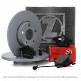 ZIMMERMANN Bremsbelagsatz, Scheibenbremse 20741.190.1 + Bremsscheibe 230.2354.20