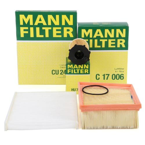 MANN Filterset Filterpaket 3-tlg FORD Fiesta 6 B-Max Ecosport Ka+ 1.4/1.5/1.6 TDCi Bild MANN Filterset Filterpaket 3-tlg FORD Fiesta 6 B-Max Ecosport Ka+ 1.4/1.5/1.6 TDCi