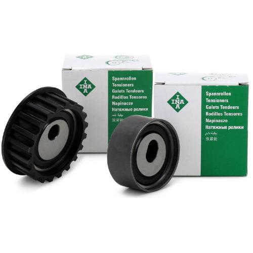 Schaeffler INA Spannrolle, Zahnriemen 531 0057 10 + Umlenk-/Führungsrolle, Zahnriemen 532 0421 10 Bild Schaeffler INA Spannrolle, Zahnriemen 531 0057 10 + Umlenk-/Führungsrolle, Zahnriemen 532 0421 10