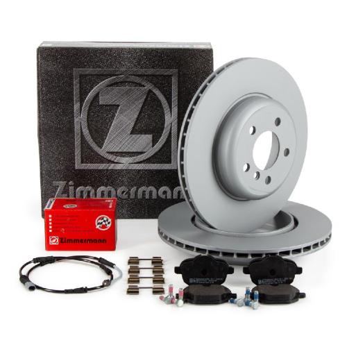 ZIMMERMANN Bremsscheiben + Beläge + Sensor BMW 5er F10 Limo 528i 535i 525d 530d hinten Bild ZIMMERMANN Bremsscheiben + Beläge + Sensor BMW 5er F10 Limo 528i 535i 525d 530d hinten