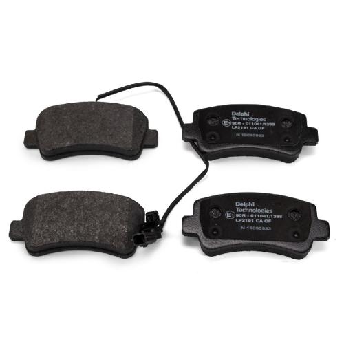 DELPHI Bremsbelagsatz, Scheibenbremse LP2191 + Bremsscheibe BG4320 Bild DELPHI Bremsbelagsatz, Scheibenbremse LP2191 + Bremsscheibe BG4320