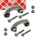 FEBI BILSTEIN Stange/Strebe, Stabilisator 19702 + Stange/Strebe, Stabilisator 19704