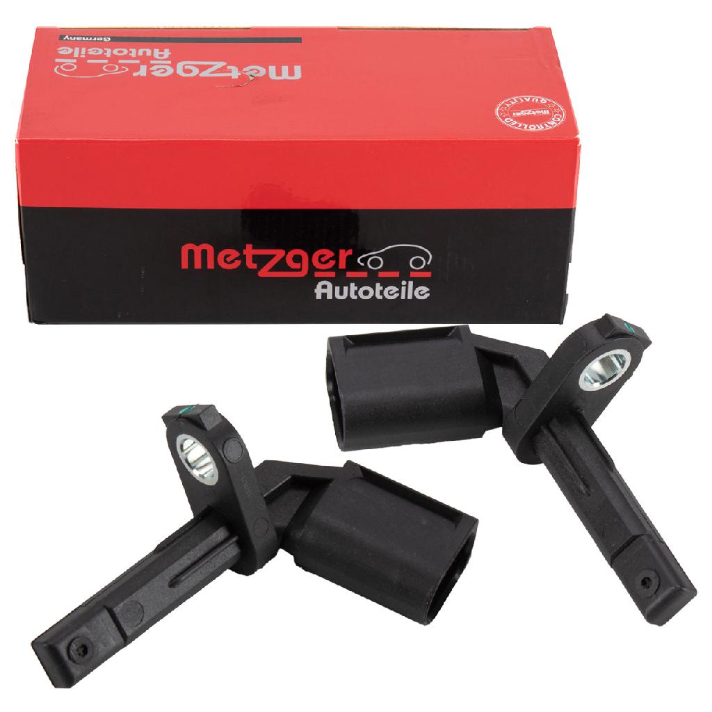 METZGER Sensor, Raddrehzahl 09001461 + Sensor, Raddrehzahl 09001462