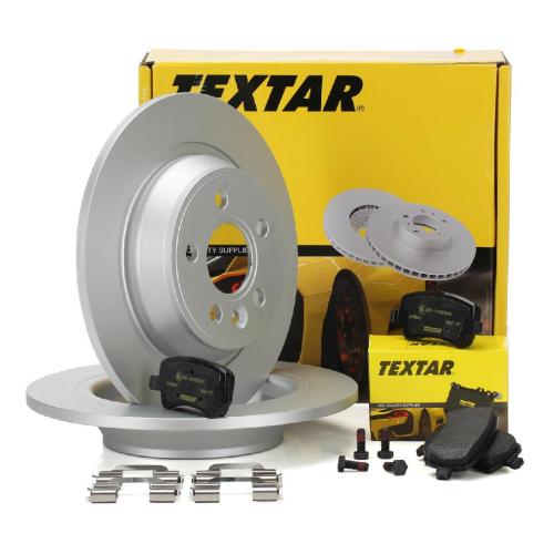 TEXTAR Bremsbelagsatz, Scheibenbremse 2449601 + Bremsscheibe 92159303 Bild TEXTAR Bremsbelagsatz, Scheibenbremse 2449601 + Bremsscheibe 92159303