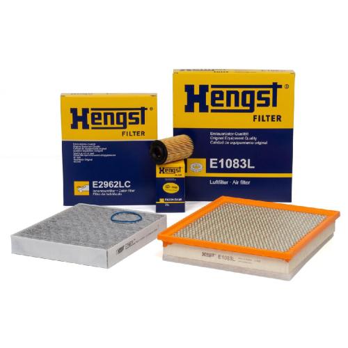 HENGST FILTER Filter, Innenraumluft E2962LC + Ölfilter E622H D145 + Luftfilter E1083L Bild HENGST FILTER Filter, Innenraumluft E2962LC + Ölfilter E622H D145 + Luftfilter E1083L