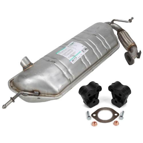 IMASAF Endschalldämpfer + Anbausatz SMART ForTwo (451) 1.0 61 / 71 PS ab 2007 Bild IMASAF Endschalldämpfer + Anbausatz SMART ForTwo (451) 1.0 61 / 71 PS ab 2007