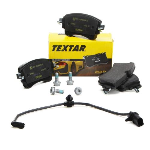 TEXTAR 2230801 Bremsbeläge + Wako AUDI A4 (B9) A5 (F5) VW Touareg (CR7) hinten Bild TEXTAR 2230801 Bremsbeläge + Wako AUDI A4 (B9) A5 (F5) VW Touareg (CR7) hinten