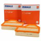 MAHLE Luftfilter LX 988 + Luftfilter LX 987