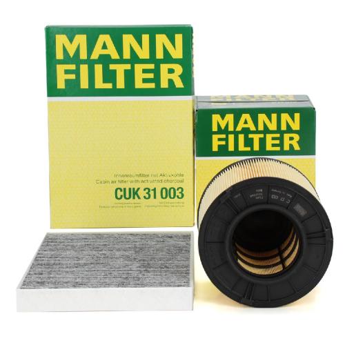 MANN-FILTER Filter, Innenraumluft CUK 31 003 + Luftfilter C 17 013 Bild MANN-FILTER Filter, Innenraumluft CUK 31 003 + Luftfilter C 17 013