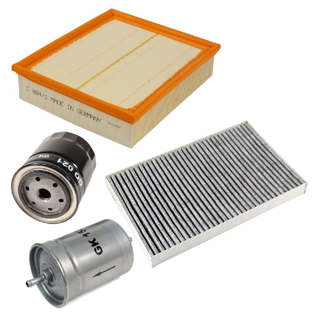 Inspektionskit Filterpaket Filterset für Audi A6 (4B C5) 2.4 2.7T 2.8 136-230 PS