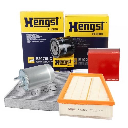 HERTH+BUSS JAKOPARTS Kraftstofffilter J1338038 HENGST FILTER Ölfilter H335W + Filter, Innenraumluft E2975LC + Luftfilter E1023L Bild HERTH+BUSS JAKOPARTS Kraftstofffilter J1338038 HENGST FILTER Ölfilter H335W + Filter, Innenraumluft E2975LC + Luftfilter E1023L