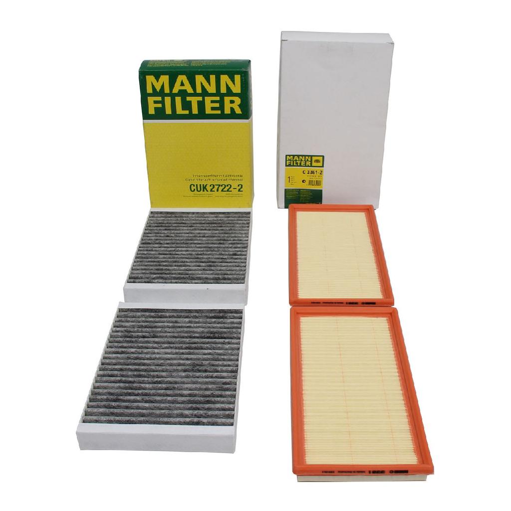 MANN-FILTER Filter, Innenraumluft CUK 2722-2 + Luftfilter C 3361-2