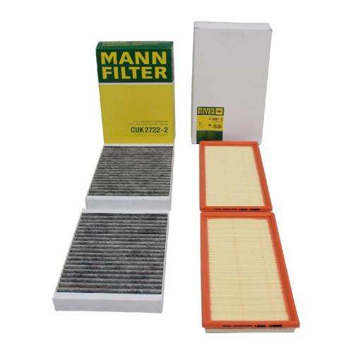 MANN-FILTER Filter, Innenraumluft CUK 2722-2 + Luftfilter C 3361-2 Bild MANN-FILTER Filter, Innenraumluft CUK 2722-2 + Luftfilter C 3361-2