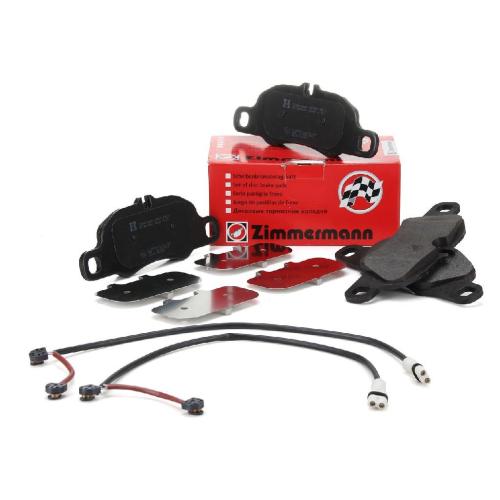 ZIMMERMANN Bremsbeläge + Warnkontakt PORSCHE 997 3.6 Carrera 4 345 PS vorne Bild ZIMMERMANN Bremsbeläge + Warnkontakt PORSCHE 997 3.6 Carrera 4 345 PS vorne