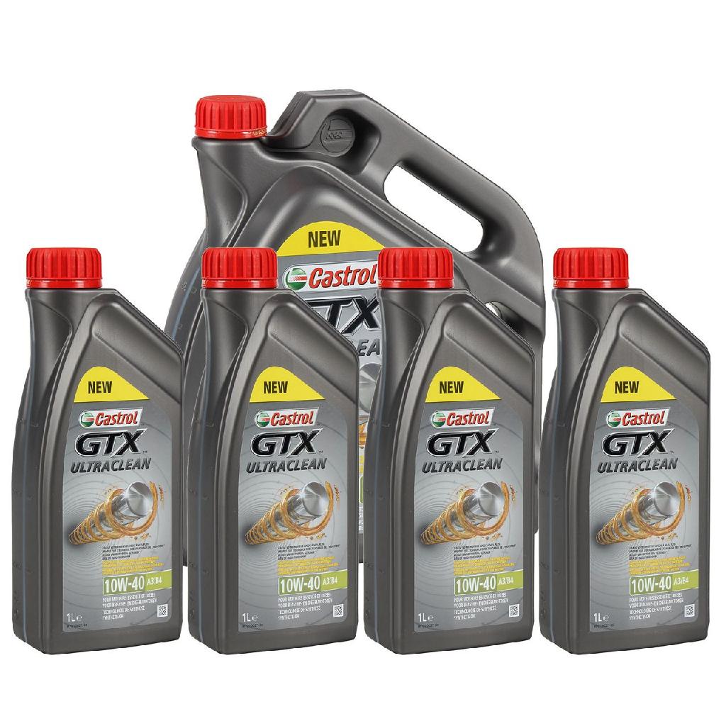 CASTROL Motoröl Öl GTX ULTRACLEAN 10W-40 10W40 A3/B4 - 9 Liter Bild CASTROL Motoröl Öl GTX ULTRACLEAN 10W-40 10W40 A3/B4 - 9 Liter