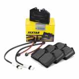 TEXTAR 2087708 Bremsbeläge + Wako PORSCHE 944 / Cabrio 3.0 S2 211 PS vorne