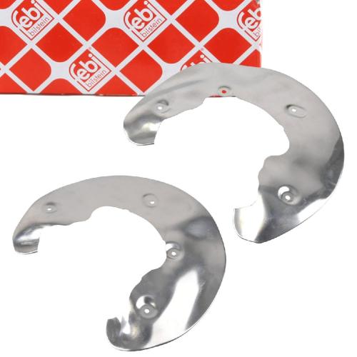 FEBI BILSTEIN Spritzblech, Bremsscheibe 175472 + Spritzblech, Bremsscheibe 175473 Bild FEBI BILSTEIN Spritzblech, Bremsscheibe 175472 + Spritzblech, Bremsscheibe 175473