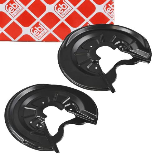 FEBI BILSTEIN Spritzblech, Bremsscheibe 171560 + Spritzblech, Bremsscheibe 171561 Bild FEBI BILSTEIN Spritzblech, Bremsscheibe 171560 + Spritzblech, Bremsscheibe 171561