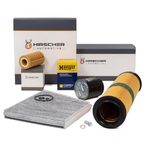 HIRSCHER Filterset 4-tlg MERCEDES E-Klasse W211 S211 E200/220/270CDI OM646 OM647 Bild HIRSCHER Filterset 4-tlg MERCEDES E-Klasse W211 S211 E200/220/270CDI OM646 OM647