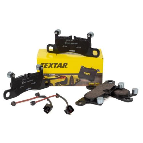 TEXTAR 2514301 Bremsbeläge + Wako PORSCHE 991 3.4 Carrera Boxster Spyder (981) 3.8 hinten Bild TEXTAR 2514301 Bremsbeläge + Wako PORSCHE 991 3.4 Carrera Boxster Spyder (981) 3.8 hinten