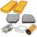 Inspektionskit Filterpaket Filterset für Mercedes W463 ab 09.2000 R230 280-500
