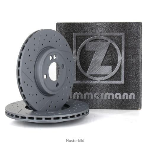 ZIMMERMANN Bremsscheibe 150.2980.20 + Bremsscheibe 150.2981.20 Bild ZIMMERMANN Bremsscheibe 150.2980.20 + Bremsscheibe 150.2981.20