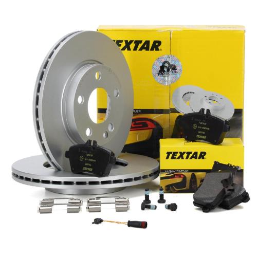 TEXTAR Bremsscheiben + Bremsbeläge + Wako MERCEDES A-Klasse W169 B-Klasse W245 vorne Bild TEXTAR Bremsscheiben + Bremsbeläge + Wako MERCEDES A-Klasse W169 B-Klasse W245 vorne