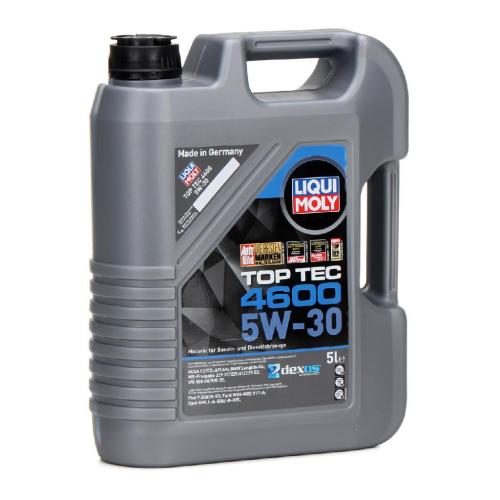 5L LIQUI MOLY TOP TEC 4600 5W30 Motoröl + BOSCH Ölfilter OPEL Astra Corsa Meriva 1.0-1.4 Bild 5L LIQUI MOLY TOP TEC 4600 5W30 Motoröl + BOSCH Ölfilter OPEL Astra Corsa Meriva 1.0-1.4