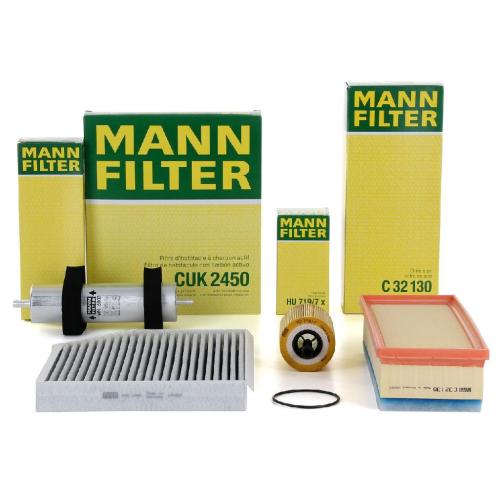 MANN Filterset 4-tlg AUDI A4 (8K B8) A5 (8T 8F) Q5 (8RB) 2.0 TDI 120-170 PS Bild MANN Filterset 4-tlg AUDI A4 (8K B8) A5 (8T 8F) Q5 (8RB) 2.0 TDI 120-170 PS