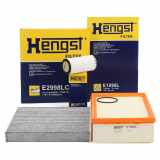 HENGST FILTER Filter, Innenraumluft E2998LC + Luftfilter E1090L + Ölfilter E358H03 D246