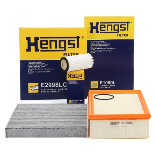 HENGST FILTER Filter, Innenraumluft E2998LC + Luftfilter E1090L + Ölfilter E358H03 D246 Bild HENGST FILTER Filter, Innenraumluft E2998LC + Luftfilter E1090L + Ölfilter E358H03 D246