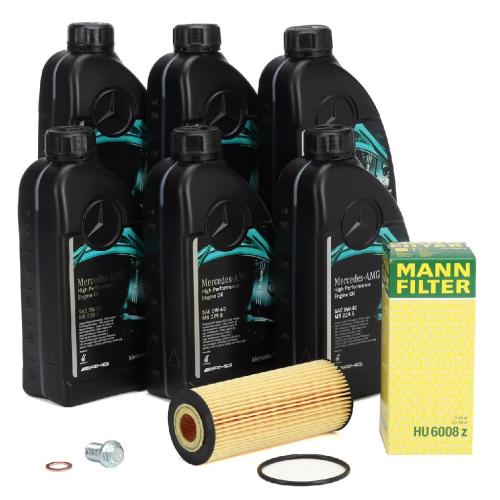 6L ORIGINAL AMG 0W-40 Motoröl + MANN Ölfilter MERCEDES W176 C117 X117 X156 45AMG M133 Bild 6L ORIGINAL AMG 0W-40 Motoröl + MANN Ölfilter MERCEDES W176 C117 X117 X156 45AMG M133