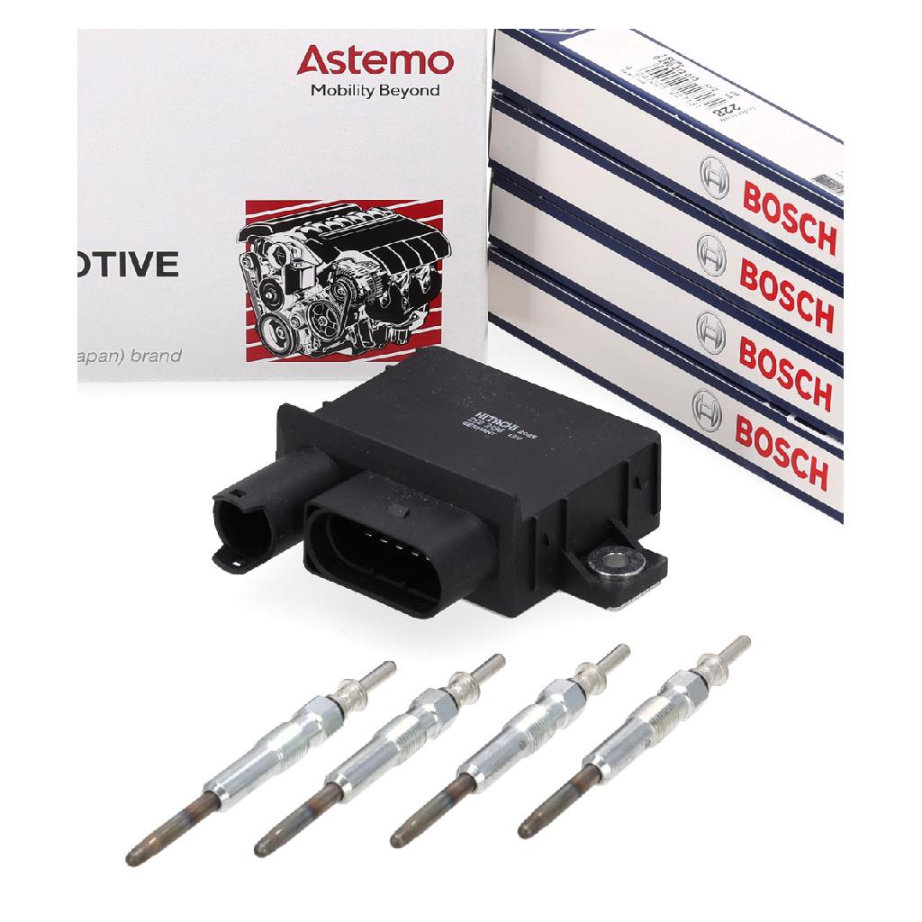ASTEMO-HITACHI Relais, Glühanlage 2502196 BOSCH Glühkerze 0 250 212 013