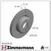 ZIMMERMANN Bremsscheibe 150.3465.32 + Bremsbelagsatz, Scheibenbremse 24316.170.1 FEBI BILSTEIN Warnkontakt, Bremsbelagverschleiß 37663 Bild ZIMMERMANN Bremsscheibe 150.3465.32 + Bremsbelagsatz, Scheibenbremse 24316.170.1 FEBI BILSTEIN Warnkontakt, Bremsbelagverschleiß 37663
