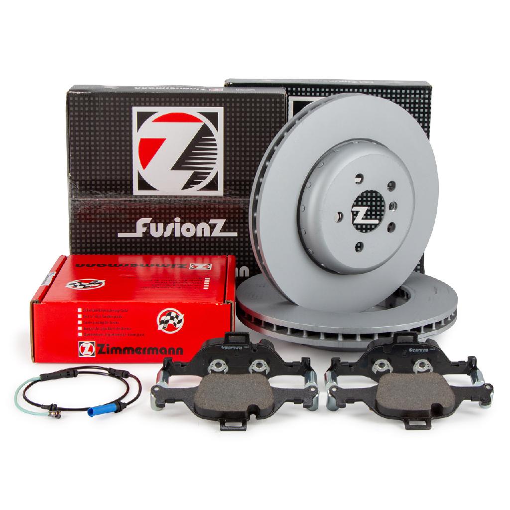Zimmermann FORMULA F Bremsscheiben + Beläge BMW G30 G31 530i 525/530d G32 G11 G12 vorne