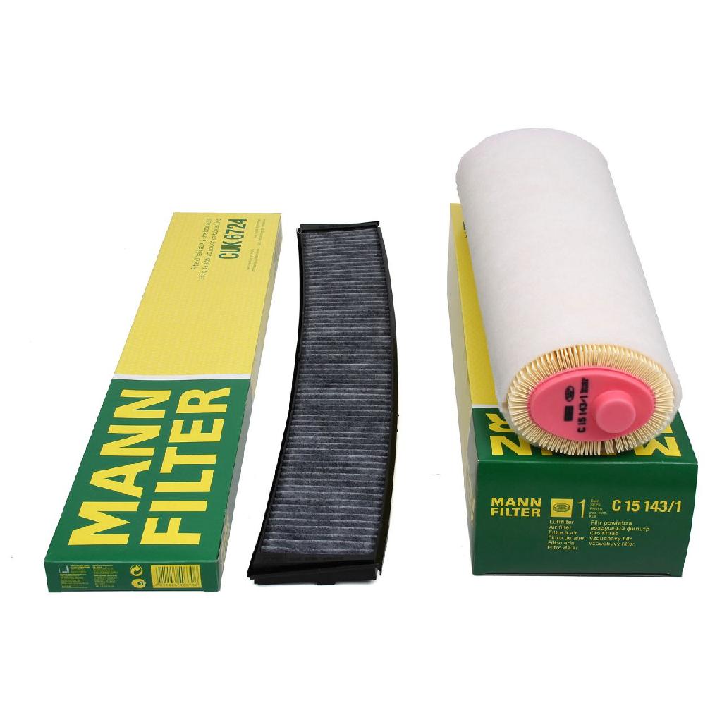 MANN-FILTER Luftfilter C 15 143/1 + Filter, Innenraumluft CUK 6724