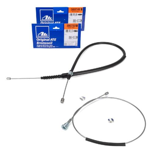 ATE Seilzug, Feststellbremse 24.3727-0750.2 + Seilzug, Feststellbremse 24.3727-0749.2 Bild ATE Seilzug, Feststellbremse 24.3727-0750.2 + Seilzug, Feststellbremse 24.3727-0749.2