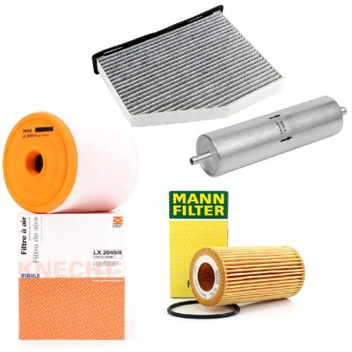 Filterpaket Filterset 4-tlg für AUDI A6 (4G C7) A7 (4G) 3.0 TDI 190-272 PS Bild Filterpaket Filterset 4-tlg für AUDI A6 (4G C7) A7 (4G) 3.0 TDI 190-272 PS