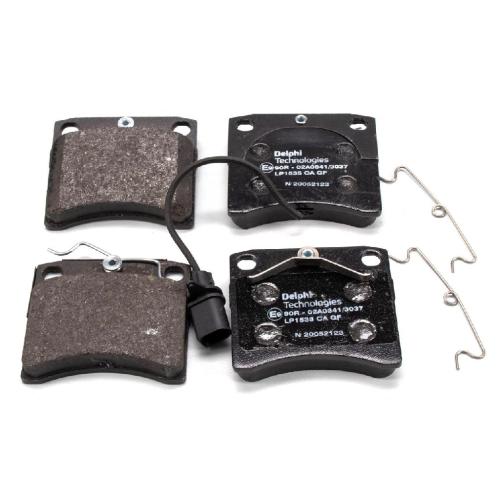 DELPHI Bremsbelagsatz, Scheibenbremse LP1535 + Bremsscheibe BG3417 Bild DELPHI Bremsbelagsatz, Scheibenbremse LP1535 + Bremsscheibe BG3417