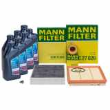 MANN Filterset + 7L ORIGINAL 5W30 Motoröl BMW F20/21 M135i F22/23 M235i F30-34 F32-36 N55