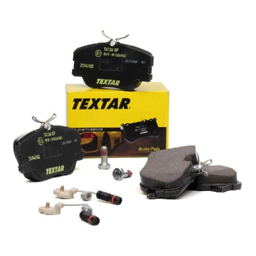 TEXTAR 2094102 Bremsbeläge + Wako MERCEDES 190 W201 E-Klasse W124 S124 A124 C124 vorne Bild TEXTAR 2094102 Bremsbeläge + Wako MERCEDES 190 W201 E-Klasse W124 S124 A124 C124 vorne