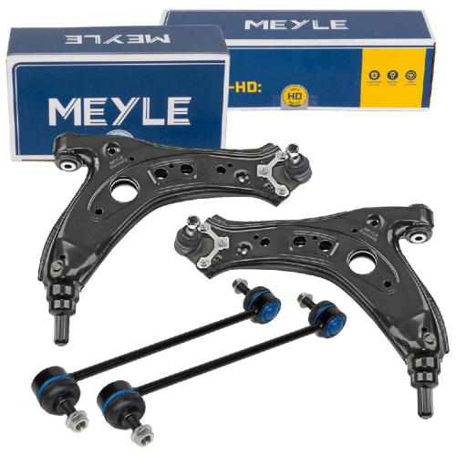 MEYLE Lenker, Radaufhängung 116 050 0018 + Stange/Strebe, Stabilisator 116 060 0000/HD + Lenker, Radaufhängung 116 050 0019 Bild MEYLE Lenker, Radaufhängung 116 050 0018 + Stange/Strebe, Stabilisator 116 060 0000/HD + Lenker, Radaufhängung 116 050 0019