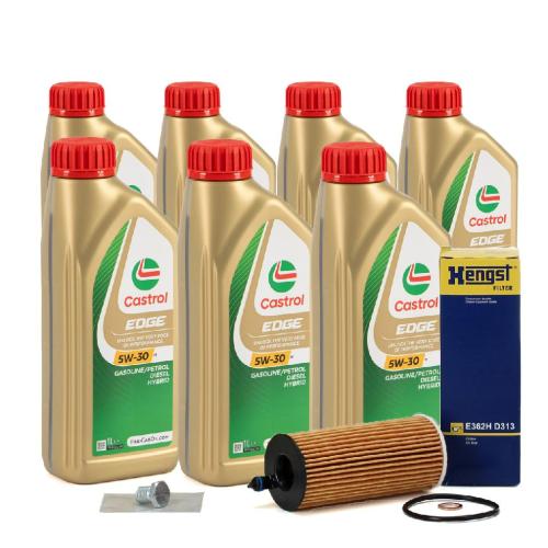 7L CASTROL Edge Motoröl ÖL 5W30 M LL04 + HENGST Ölfilter BMW TOYOTA B58 Bild 7L CASTROL Edge Motoröl ÖL 5W30 M LL04 + HENGST Ölfilter BMW TOYOTA B58