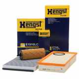 HENGST FILTER Luftfilter E732L + Filter, Innenraumluft E1910LC + Ölfilter E73H D134