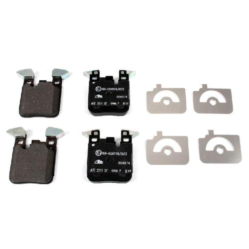 ATE Original Bremsbeläge + Sensor BMW 1er F20 F21 2er F22 F23 3er F30-34 4er F32-36 hinten Bild ATE Original Bremsbeläge + Sensor BMW 1er F20 F21 2er F22 F23 3er F30-34 4er F32-36 hinten