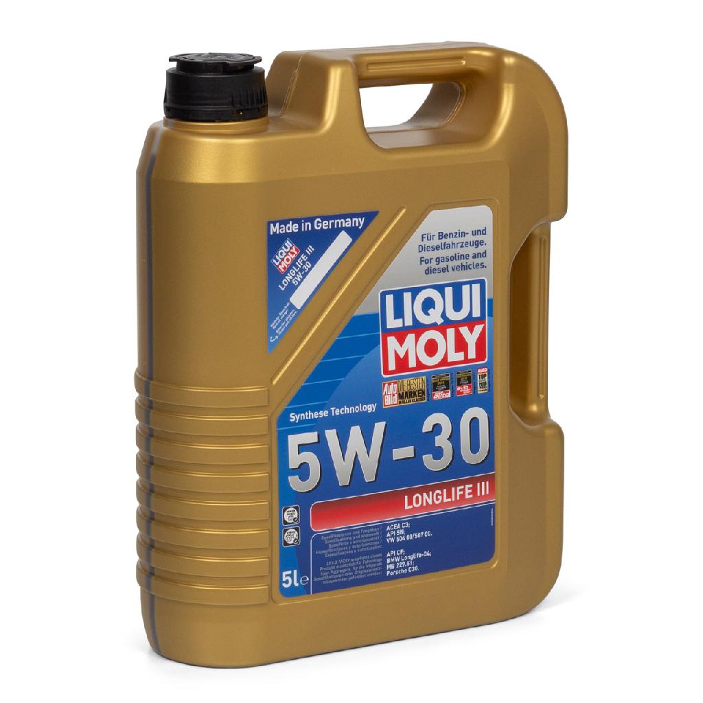 5L LIQUI MOLY 5W30 LONGLIFE III Motoröl + MAHLE Ölfilter VW Golf 7 8 Passat B8 1.0-1.5 TSI Bild 5L LIQUI MOLY 5W30 LONGLIFE III Motoröl + MAHLE Ölfilter VW Golf 7 8 Passat B8 1.0-1.5 TSI